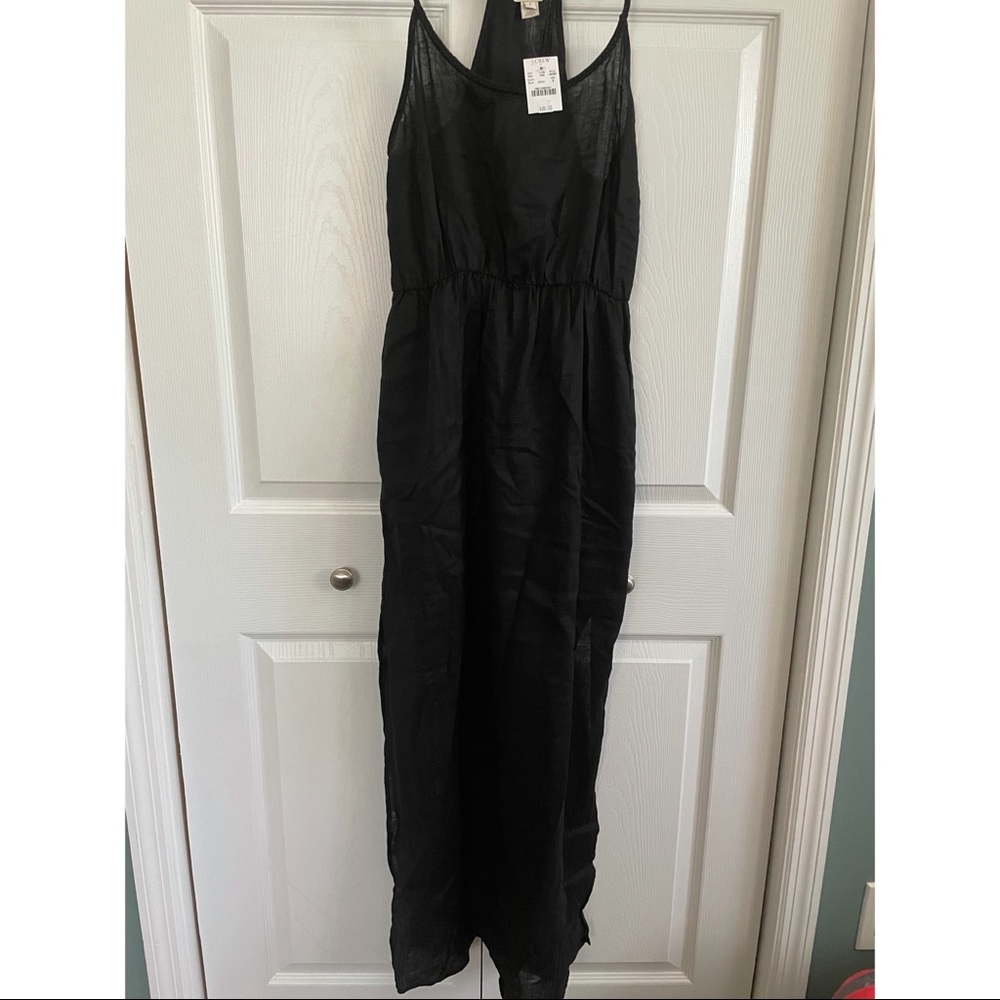 J. Crew Linen Maxi Dress